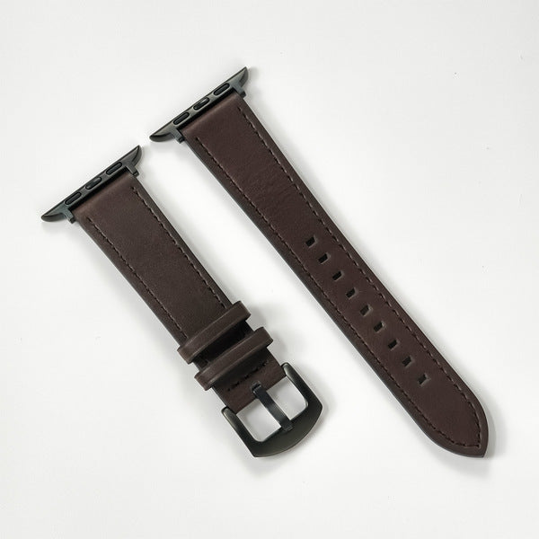 Bandico Leather Strap – For Apple Watch & Clones 38/40/41mm