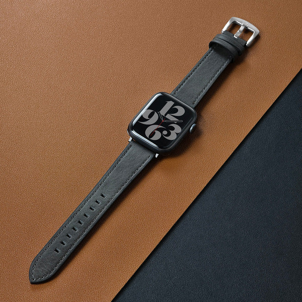 Bandico Leather Strap – For Apple Watch & Clones 42/44/45/49mm