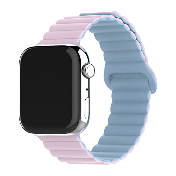 Bandico Dual-Tone Magnetic Loop – For Apple Watch & Clones 42/44/45/46/49mm