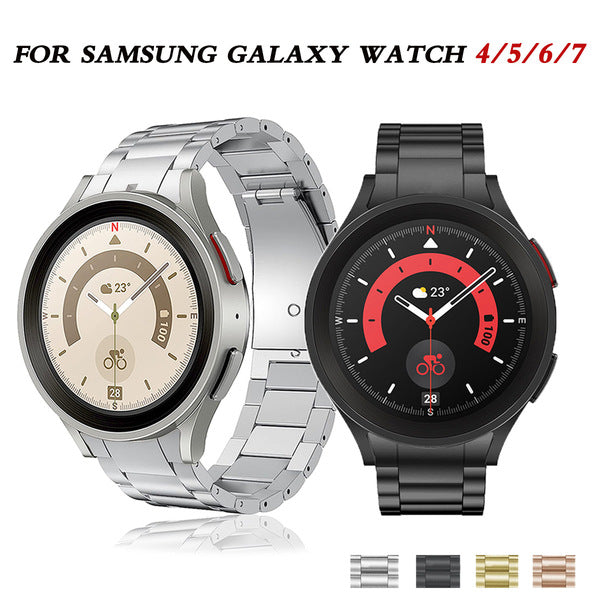 Bandico Executive Stainless Steel Link Strap – For Samsung Galaxy Watch