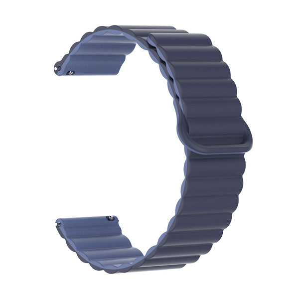 Bandico Magnetic Silicone Loop Strap -  20mm Quick-Release