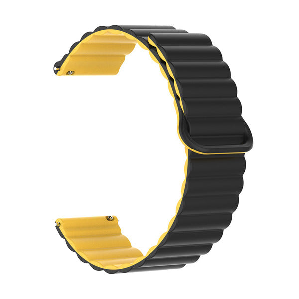 Bandico Magnetic Silicone Loop Strap -  20mm Quick-Release