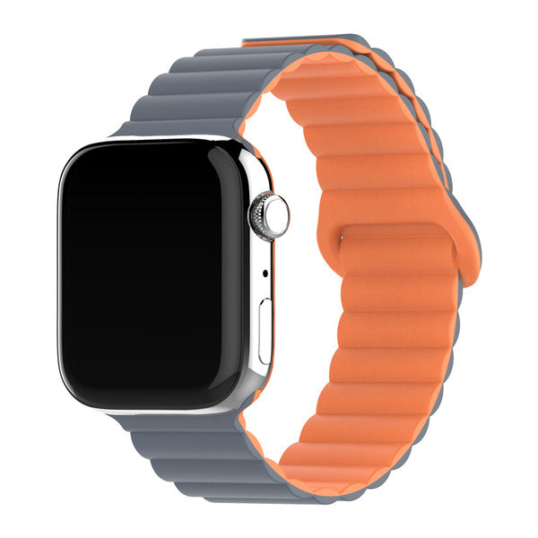 Bandico Dual-Tone Magnetic Loop – For Apple Watch & Clones 42/44/45/46/49mm