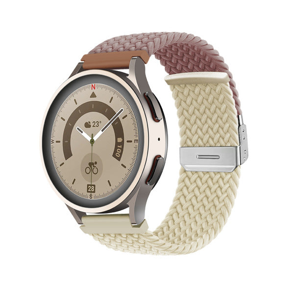 Bandico Nylon Woven Buckle Loop Strap - 22mm Quick-Release