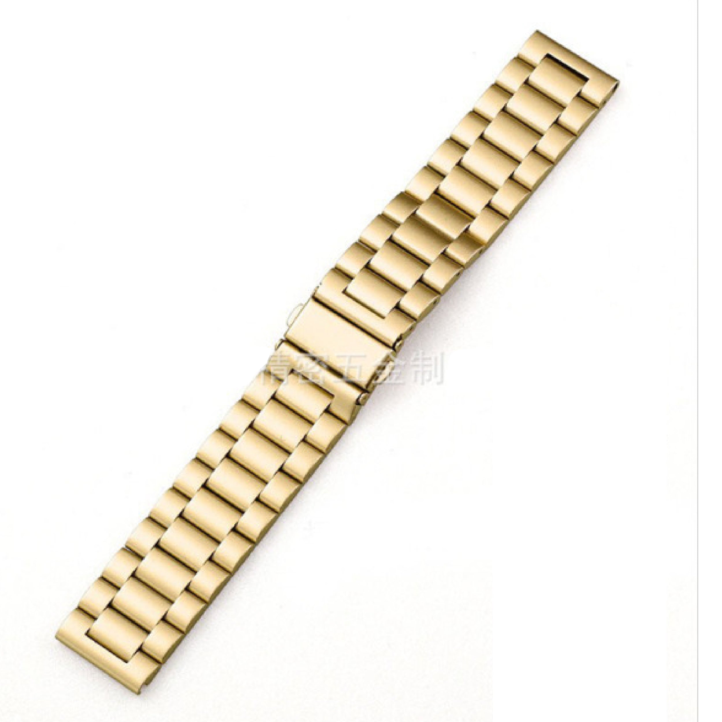 Bandico Executive Stainless Steel Link Strap - 22mm Universal