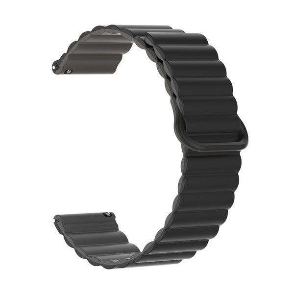 Bandico Magnetic Silicone Loop Strap -  20mm Quick-Release