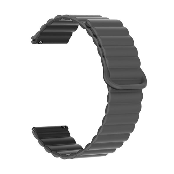 Bandico Magnetic Silicone Loop Strap -  20mm Quick-Release