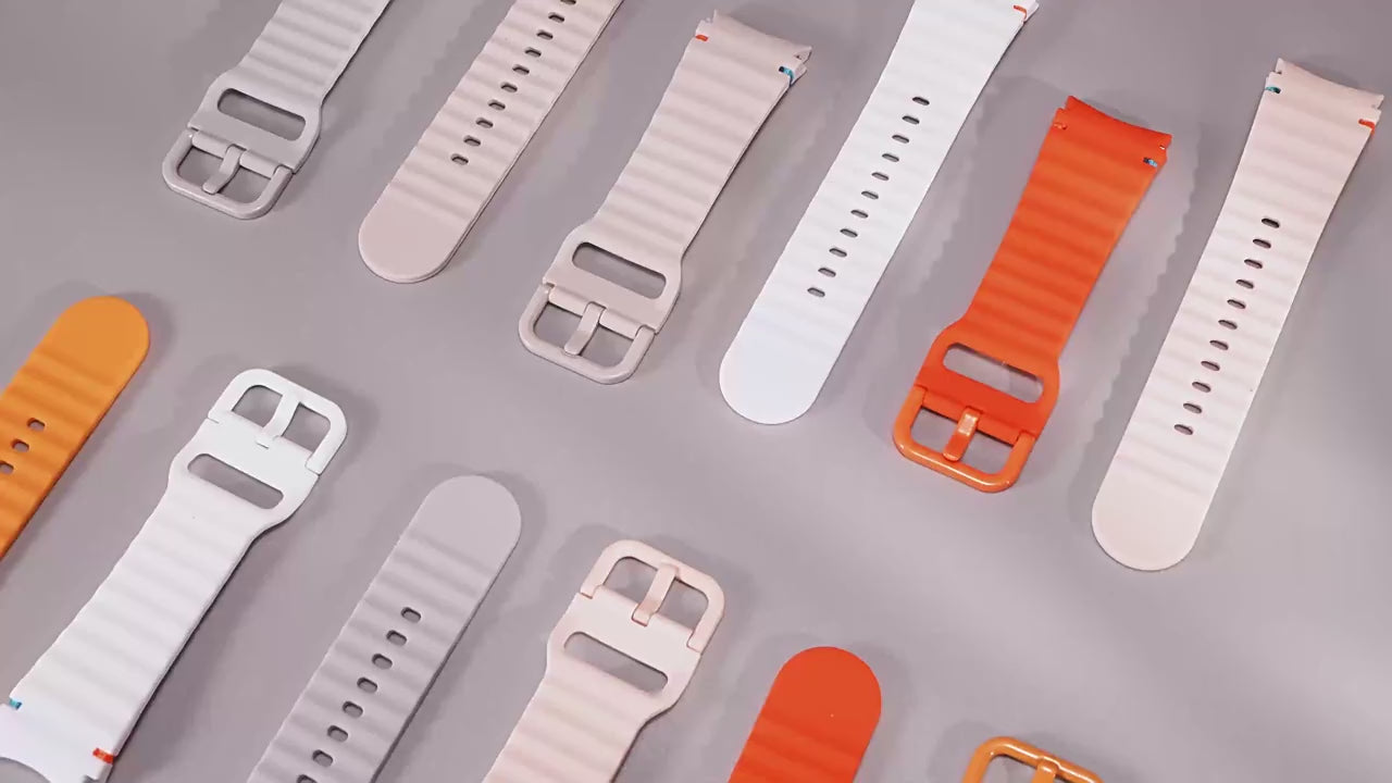 Bandico Ridge Contour Silicone Strap – For Samsung Galaxy Watch